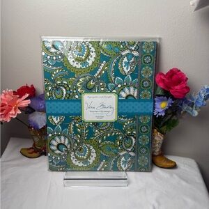 NWT Vera Bradley Peacock Pocket Folders retired pattern